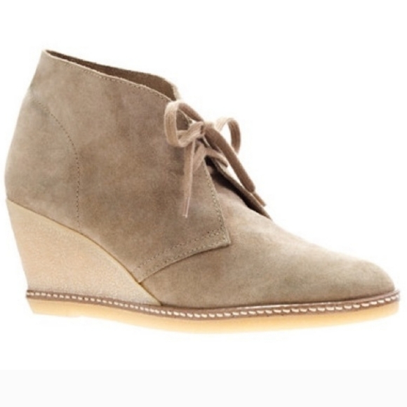 J.Crew Macalistet Wedge Suede Bootie - Picture 3 of 13